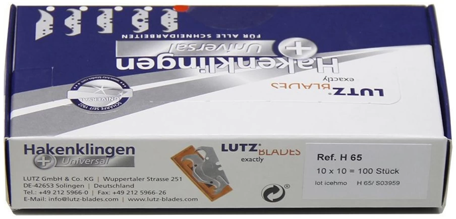 Çengel Bıçak Ucu – Lutz Marka 10’lu Paketlerde